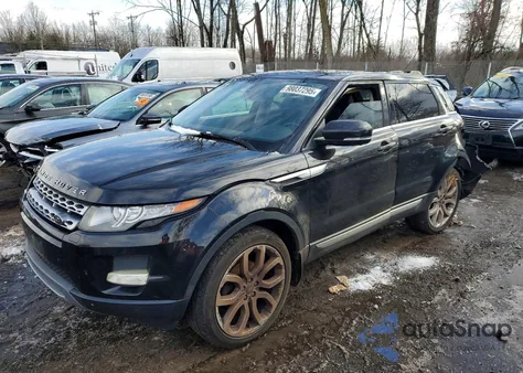 2012 Land Rover Range Rover Evoque Prestige Premium из США, поврежденный, VIN SALVV2BG7CH671211